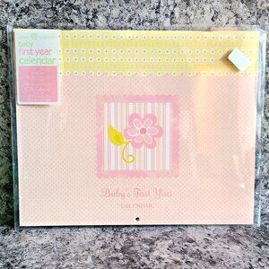 C.R. Gibson Baby’s First Year Calendar – Anna Griffin Design – New in Package